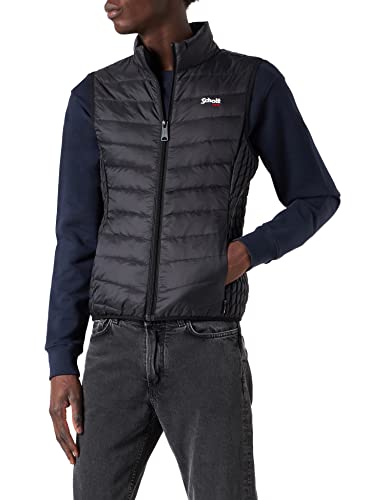 Schott NYC Unisex Bakervwrs Daunenjacke ohne Griff mit Federn, Schwarz, X-Large von Schott NYC