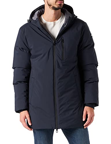 Schott NYC Unisex Fargo2 Daunenjacke mit Reißverschluss, Marineblau, Medium von Schott NYC