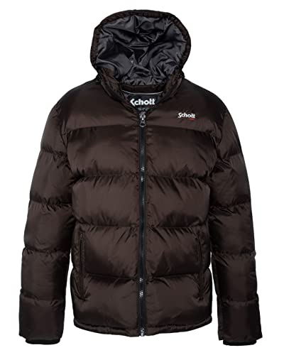 Schott NYC Unisex Idaho Jacke, Dunkelbraun, M von Schott NYC