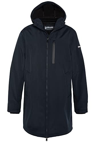 Schott NYC Unisex Kalvin Langer Reißverschluss mit Kapuze von Schott, Marineblau, Large von Schott NYC