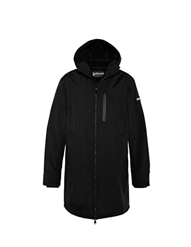 Schott NYC Unisex Kalvin Langer Reißverschluss mit Kapuze von Schott, Schwarz, Medium von Schott NYC