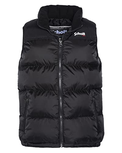 Schott NYC Unisex Kinder UTAHVB Jacke, schwarz, 12 Jahre von Schott NYC