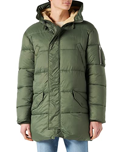 Schott NYC Unisex Ussnorkrs Parka mit Kapuze, gefüttert, Schott, SAGE KAKI, Medium von Schott NYC