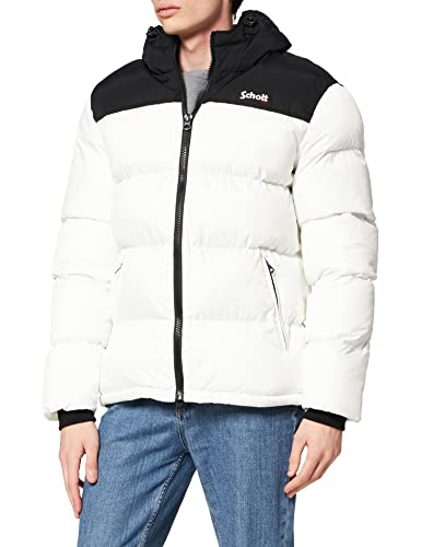 Schott NYC Unisex Utah2 Jacke, Weiß, L von Schott NYC