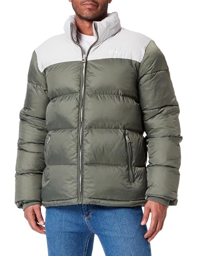 Schott NYC Unisex Utahice Daunenjacke, Salbei Khaki, Small von Schott NYC