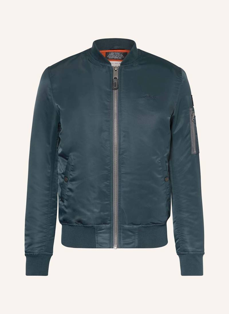 Schott Nyc Blouson Airforce blau von Schott NYC