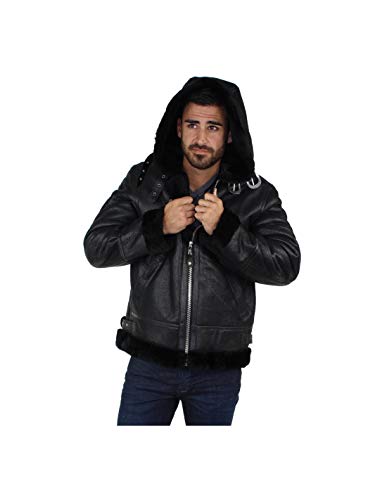 Schott Nyc Herren Lc1259h Jacke, Schwarz (Black Black), X-Large von Schott NYC