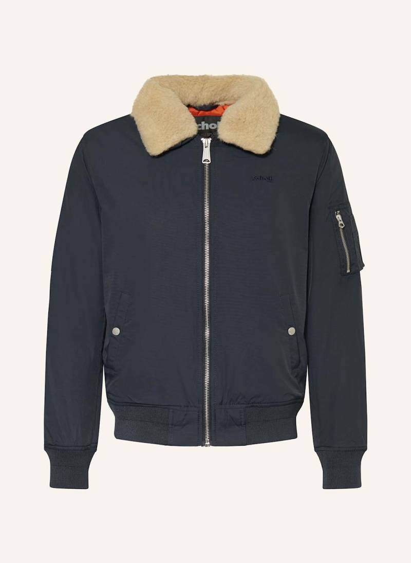Schott Nyc Jacke Airkraft 2 blau von Schott NYC