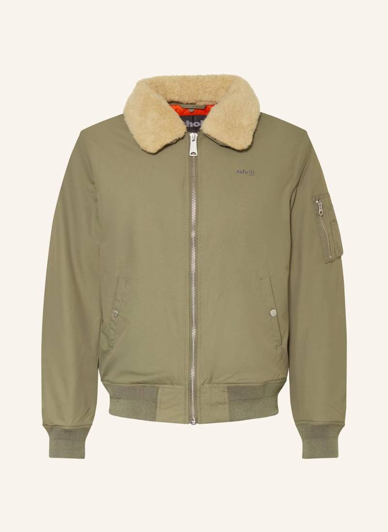 Schott Nyc Jacke Airkraft 2 gruen von Schott NYC