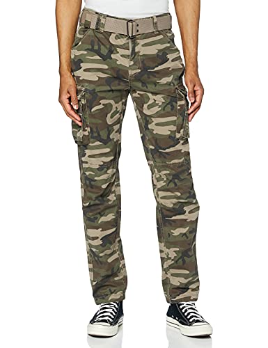 Schott Nyc TRRANGER70 Pantalon, Multicolore (Camo Kaki Camo Kaki), W30/L32 (Taille fabricant:30) Homme von Schott NYC