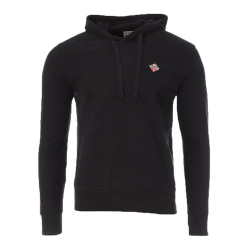 schott Herren Kapuzenpullover, schwarz, Abzeichen Schwarz, M, Schwarz , M von Schott NYC