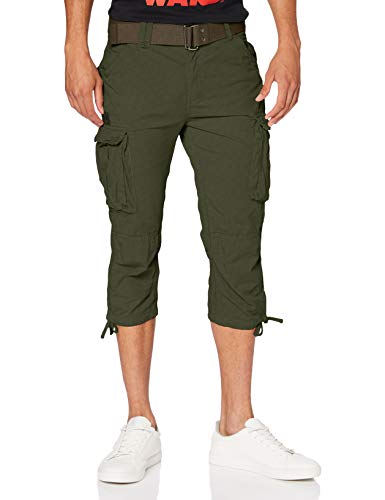 Schott Nyc Herren Trranger50 Badeshorts, Grün (Olive Olive), W36 (Herstellergröße: 36) von Schott NYC