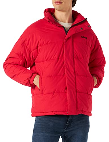 Schott NYC Damen Nebraska Jacke, Rot (Red Red), XXS von Schott NYC