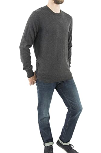 SCHOTT Herren Plbeal1 Pullover, Grau (H.Anthracite H.Anthracite), X-Large von Schott NYC