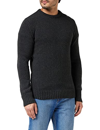 Schott NYC Herren PLOUTRIDER1 Pullover, Grau (Anthracite Anthracite), Medium von Schott NYC