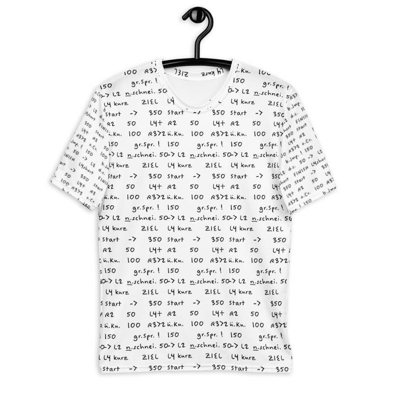 Pacenotes/Gebetbuch - T-Shirt Pacenotes/Gebetbuch - T-Shirt von Schotterzone