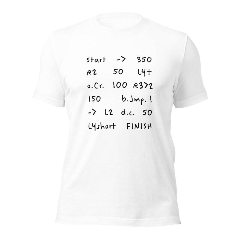 Pacenotes - Rally Aufschrieb Shirt Pacenotes - Rally Aufschrieb Shirt von Schotterzone