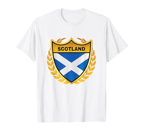Schottland Flagge Herren Scotland Flag Damen Kinder Scotland T-Shirt von Schottland Fahne Schottland Deko Männer Frauen