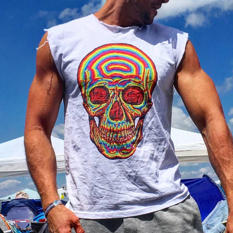 T-Shirt »Bunter Totenkopf« T-Shirt »Bunter Totenkopf« von SchrenckNotzing