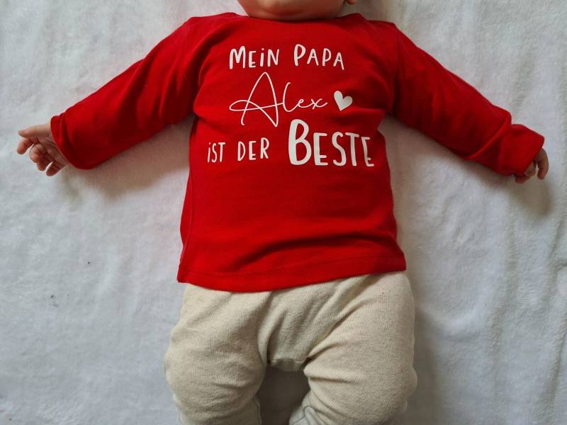 Pullover Baby Papa Ist Der Beste Vatertag Personalisiert Mit Namen Sweatshirt Stolzer Pullover Baby Papa Ist Der Beste Vatertag Personalisiert Mit Namen Sweatshirt Stolzer von Schriftzauber