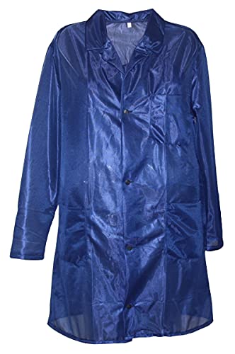 Schuerzenfabrik Herren Dederonkittel Arbeitskittel Kittel Dederon Nylon, Größe:62, Modell:Modell 1 von Schuerzenfabrik