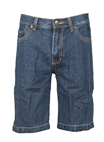 Schuerzenfabrik Jeanshose Herrenjeans kurz Jeansshorts im 5-Pocket-Design Shorts 100% Baumwolle, Größe: L / 34, dunkelblau Schuerzenfabrik Jeanshose Herrenjeans kurz Jeansshorts im 5-Pocket-Design Shorts 100% Baumwolle, Größe: L / 34, dunkelblau von Schuerzenfabrik