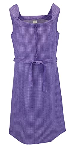 Schuerzenfabrik Kleid Trägerkleid Hauskleid Gartenkleid Strandkleid bunt, Farbe:Dessin 1, Größe:46 von Schuerzenfabrik