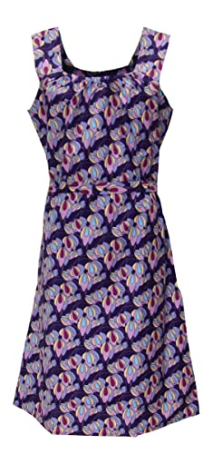 Sommerkleid Kleid Hauskleid Gartenkleid Strandkleid Satin, Größe:46, Design:Design 1 von Schuerzenfabrik