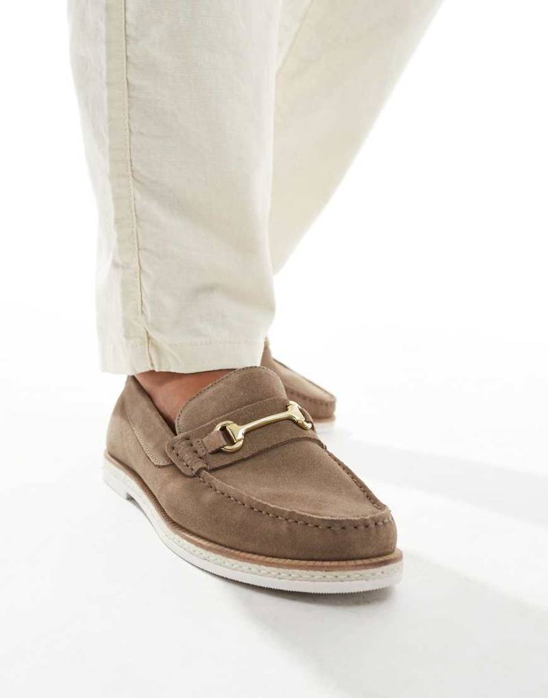 schuh - Radcliff - Espadrilles-Loafer mit Trensendetail-Neutral von Schuh