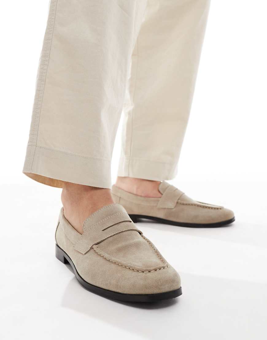 schuh - Rush - Loafer aus Wildleder in Natur-Neutral schuh - Rush - Loafer aus Wildleder in Natur-Neutral von Schuh