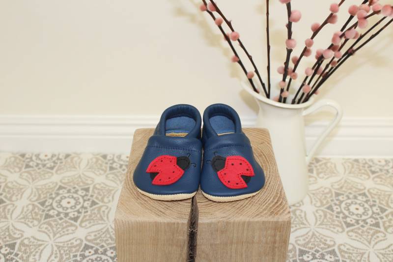 Lauflernschuhe, Lederpuschen, Babyschuhe von SchuhbiduShop