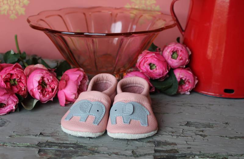 Lauflernschuhe, Lederpuschen, Babyschuhe von SchuhbiduShop