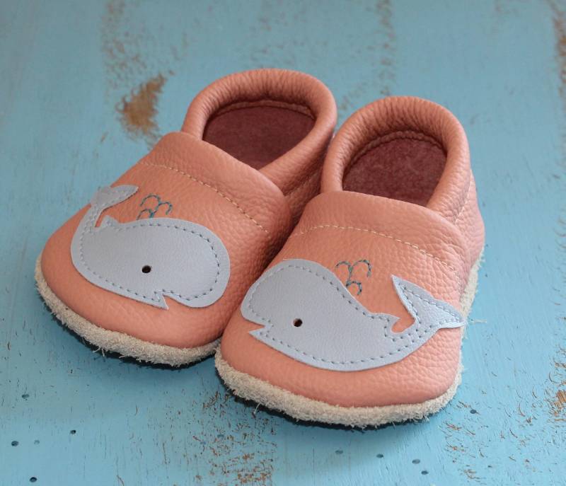 Lauflernschuhe, Lederpuschen, Babyschuhe von SchuhbiduShop