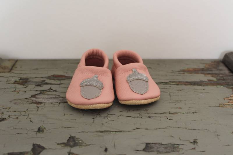 Lauflernschuhe, Lederpuschen, Babyschuhe von SchuhbiduShop