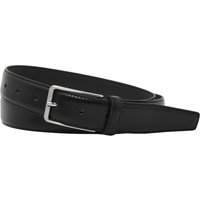 Schuhe & Handwerk Zweilagiger Ledergürtel mit polierter Metallschließe in 110 von Schuhe & Handwerk