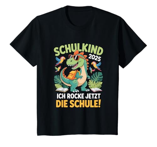 Einschulung 2025 Schulstart 1. Klasse Dino T-Rex Jungs T-Shirt Einschulung 2025 Schulstart 1. Klasse Dino T-Rex Jungs T-Shirt von Schulanfang Einschulungsgeschenke Jungen Mädchen