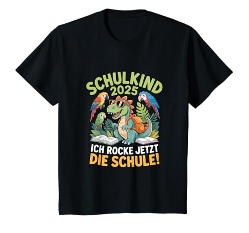 Einschulung 2025 Schulstart 1. Klasse Dino T-Rex Jungs T-Shirt Einschulung 2025 Schulstart 1. Klasse Dino T-Rex Jungs T-Shirt von Schulanfang Einschulungsgeschenke Jungen Mädchen