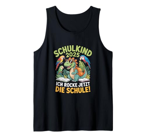 Einschulung 2025 Schulstart 1. Klasse Dino T-Rex Jungs Tank Top Einschulung 2025 Schulstart 1. Klasse Dino T-Rex Jungs Tank Top von Schulanfang Einschulungsgeschenke Jungen Mädchen