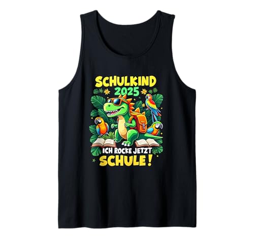 Einschulung 2025 Schulstart 1. Klasse Dino T-Rex Jungs Tank Top Einschulung 2025 Schulstart 1. Klasse Dino T-Rex Jungs Tank Top von Schulanfang Einschulungsgeschenke Jungen Mädchen