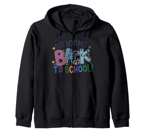 Schulanfang Tshirt Kinder Schüler Schule Lehrer Teacher Kapuzenjacke von Schulanfang Tshirt Herren Damen Schule Schüler