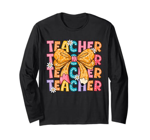 Schulanfang Tshirt Kinder Schüler Schule Lehrer Teacher Langarmshirt von Schulanfang Tshirt Herren Damen Schule Schüler