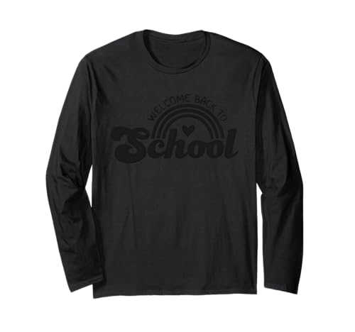 Schulanfang Tshirt Kinder Schüler Schule Lehrer Teacher Langarmshirt von Schulanfang Tshirt Herren Damen Schule Schüler