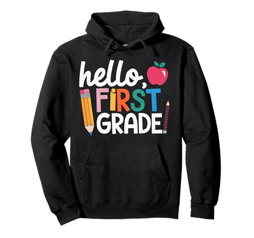 Schulanfang Tshirt Kinder Schüler Schule Lehrer Teacher Pullover Hoodie von Schulanfang Tshirt Herren Damen Schule Schüler