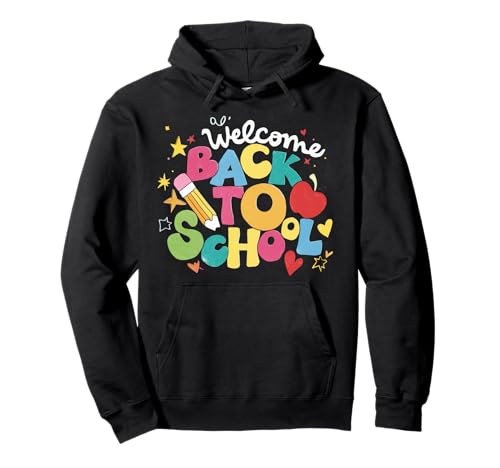 Schulanfang Tshirt Kinder Schüler Schule Lehrer Teacher Pullover Hoodie von Schulanfang Tshirt Herren Damen Schule Schüler