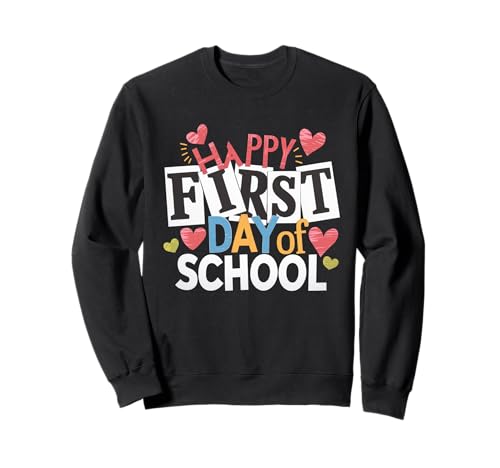 Schulanfang Tshirt Kinder Schüler Schule Lehrer Teacher Sweatshirt von Schulanfang Tshirt Herren Damen Schule Schüler