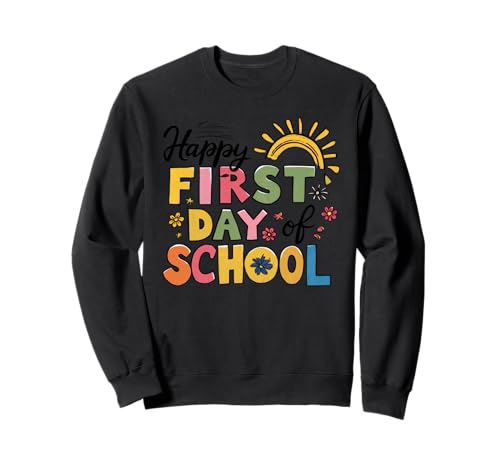 Schulanfang Tshirt Kinder Schüler Schule Lehrer Teacher Sweatshirt von Schulanfang Tshirt Herren Damen Schule Schüler