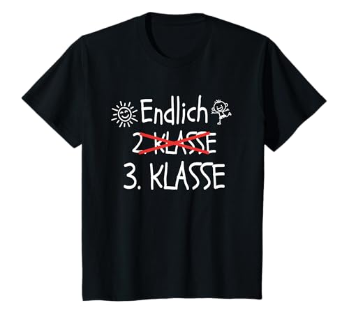 Endlich 3. Klasse: Schulanfang Geschenk für Jungen & Mädchen T-Shirt Endlich 3. Klasse: Schulanfang Geschenk für Jungen & Mädchen T-Shirt von Geschenk für Einschulung & Schulanfang 3. Klasse