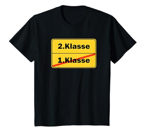 Schule Schulkind Ortsschild I Junge Mädchen 1 2 Klasse T-Shirt Schule Schulkind Ortsschild I Junge Mädchen 1 2 Klasse T-Shirt von Schule Grundschule Zweitklässler Geschenk
