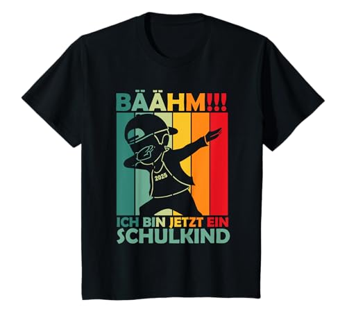 Kinder Bäähm Ich Bin Jetzt Ein Schulkind 2025 Einschulung Cool Look T-Shirt Kinder Bäähm Ich Bin Jetzt Ein Schulkind 2025 Einschulung Cool Look T-Shirt von Schulkind 2025 Bäähm Einschulung Geschenk Cool