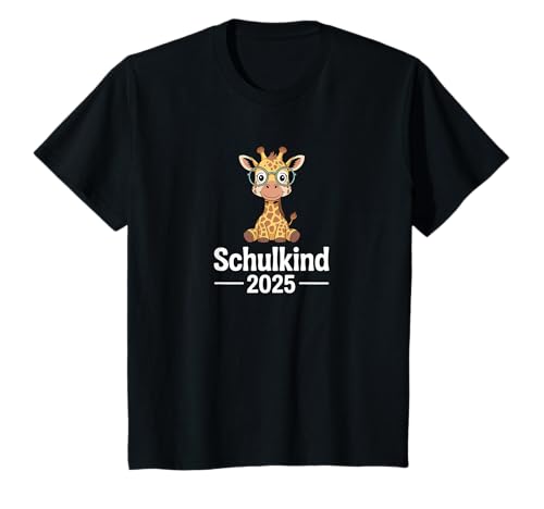 Kinder Schulkind 2025 Süße Giraffe T-Shirt Kinder Schulkind 2025 Süße Giraffe T-Shirt von Schulkind 2025 Einschulung Schulanfänger